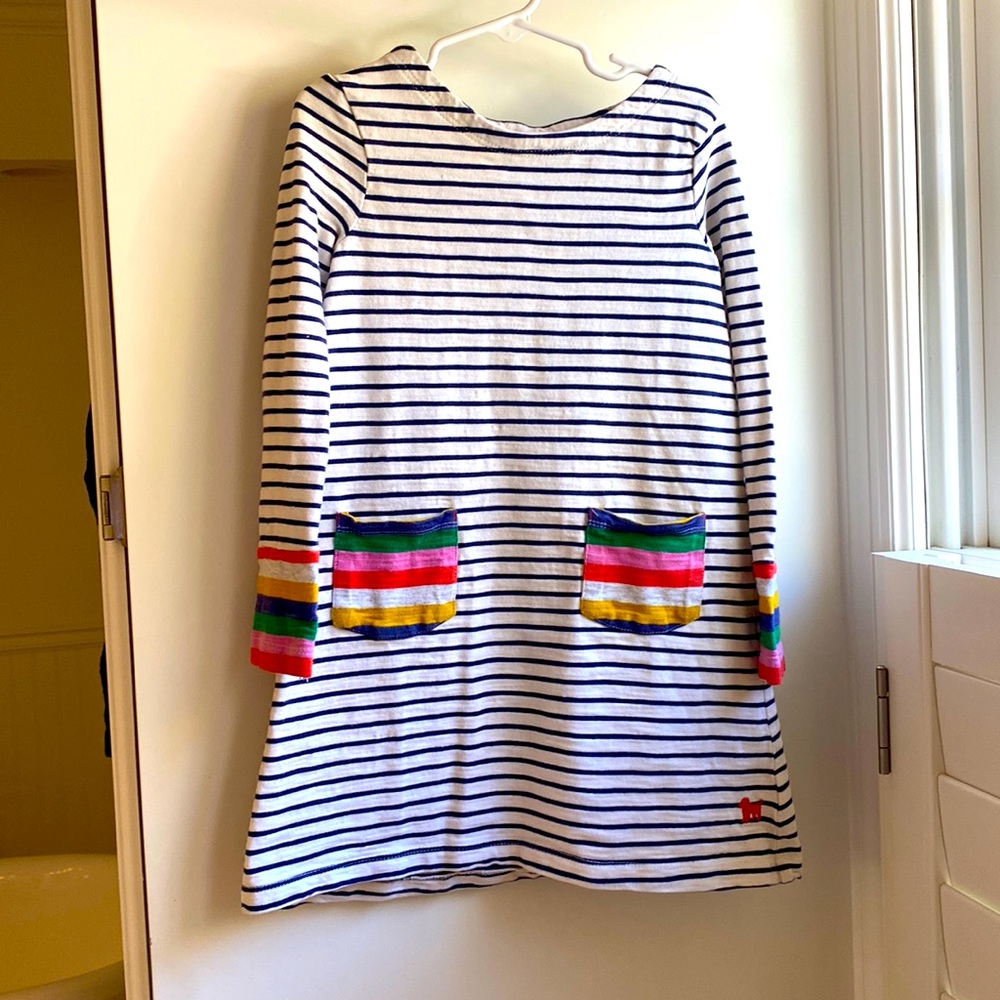Mini Boden rainbow dress